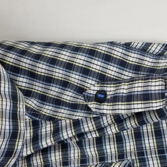 Zanerobe Logo Tags Shoulder Straps Check XXL Shirt - Picture 6 of 11